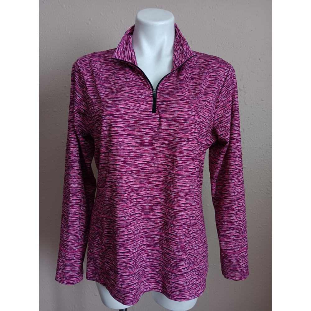 Zone Pro Pink Quarter Zip Up Pull Over